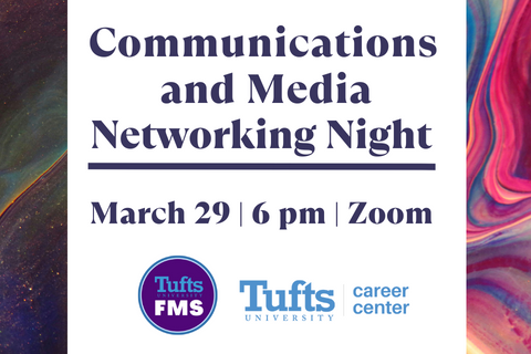 Communications & Media Networking Night — Alumni and Employers in Attendance