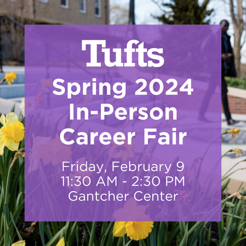 Spring 2024 In-Person Career Fair — Student Guide to Employer Participants